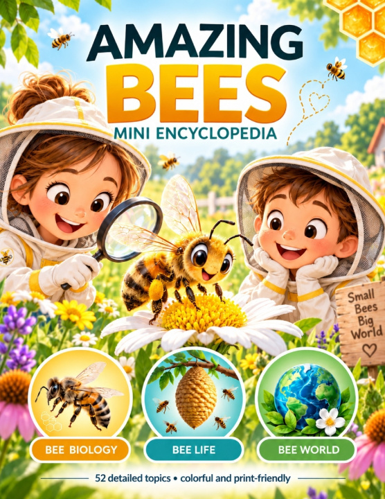 Knjiga Amazing Bees EVE ArtWorks