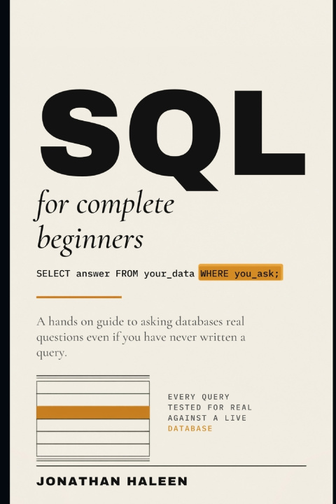 Boek SQL for Complete Beginners Jonathan Haleen