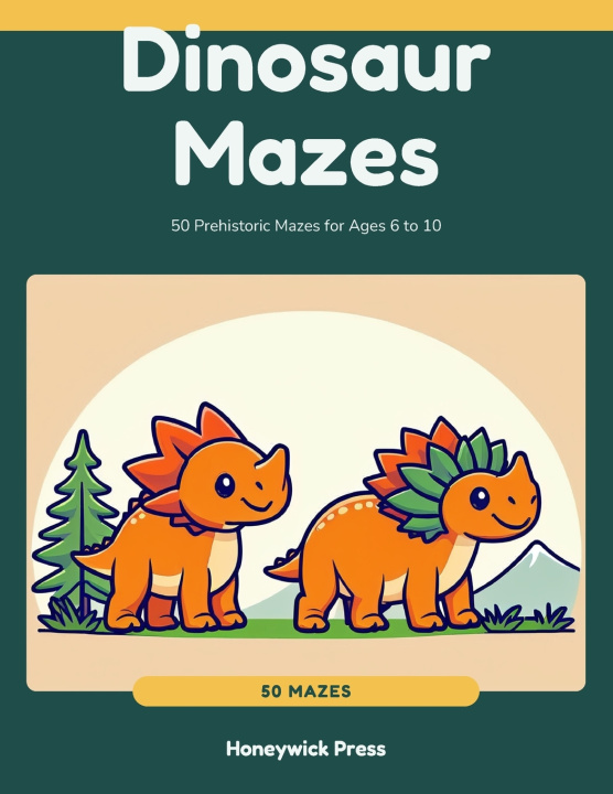Boek Dinosaur Mazes Honeywick Press