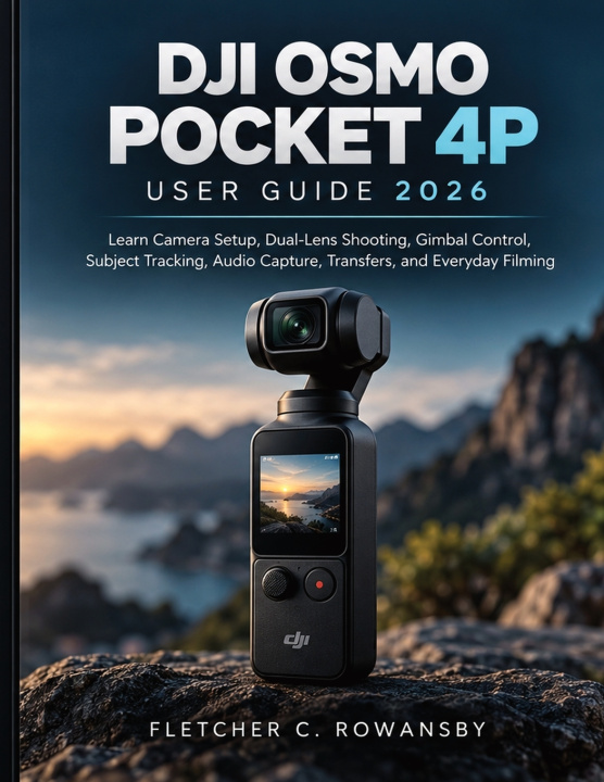 Kniha DJI OSMO POCKET 4P USER GUIDE 2026 FLETCHER C. ROWANSBY