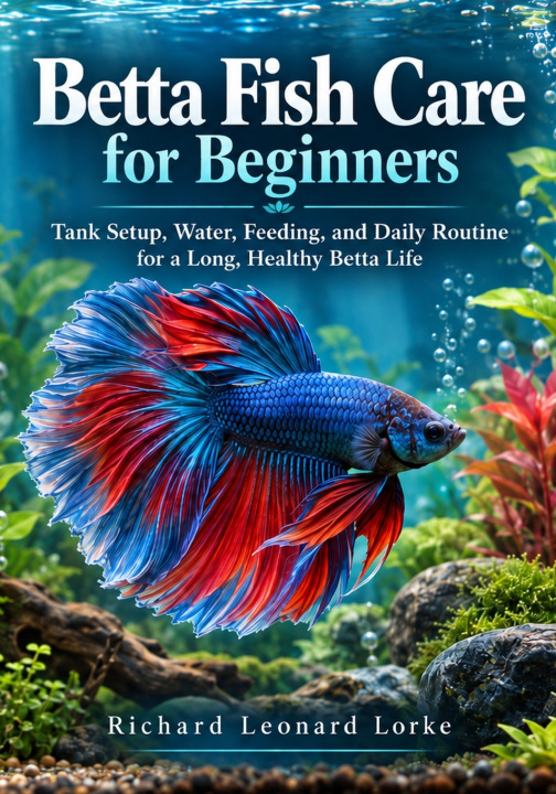Książka Betta Fish Care for Beginners Richard Leonard Lorke