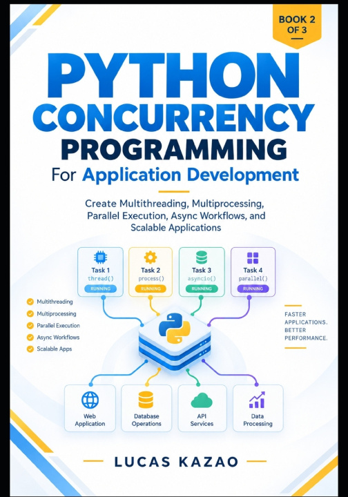 Carte Python Concurrency Programming For Application Development Lucas Kazao