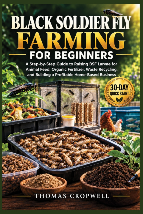Knjiga Black Soldier Fly Farming for Beginners Thomas Cropwell
