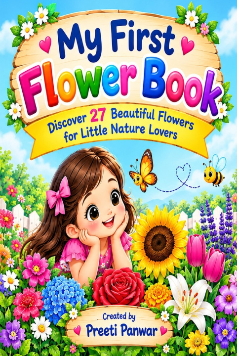 Knjiga My First Flower Book Preeti Panwar