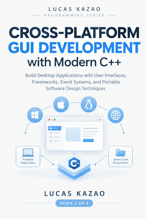 Libro Cross-Platform GUI Development with Modern C++ Lucas Kazao