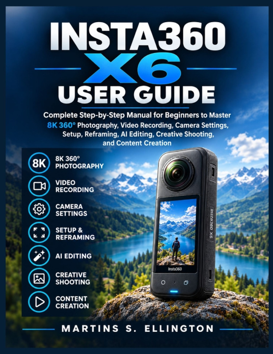 Carte INSTA360 X6 USER GUIDE MARTINS S. ELLINGTON