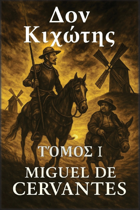 Książka Δον Κιχώτης Μιγκέλ ντε Θερβάντες
