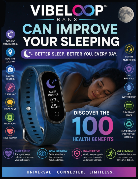 Knjiga Better Sleep, Better You Using the VIBE LOOP BANS VIBE LOOP BANS