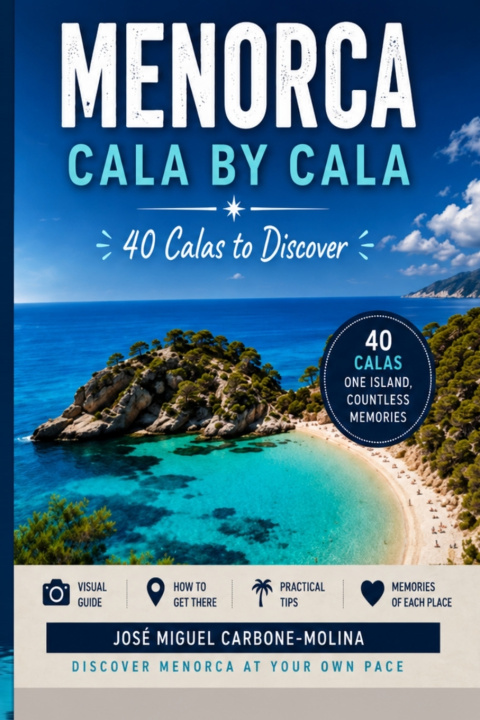 Livro Menorca Cala by Cala Jose Miguel Carbone-Molina