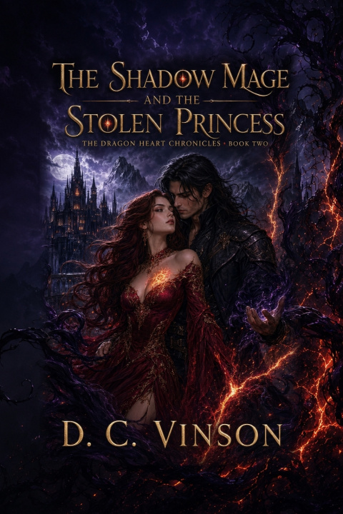 Carte The Shadow Mage and the Stolen Princess Desiree Vinson