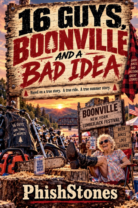 Carte 16 Guys, Boonville and a Bad Idea PhishStones