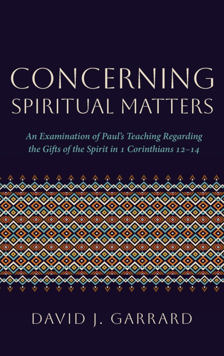 Knjiga Concerning Spiritual Matters David J. Garrard