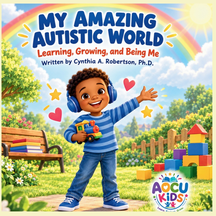 Kniha My Amazing Autistic World Ph.D. Cynthia A. Robertson