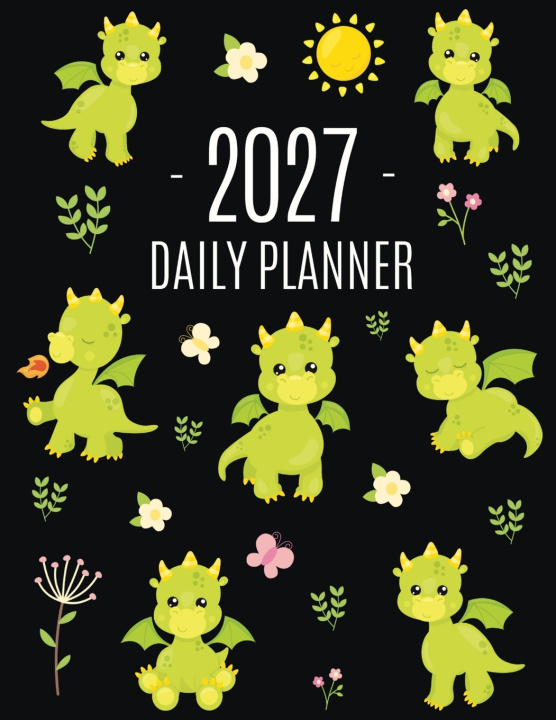 Carte Dragon Planner 2027 Happy Oak Tree Press
