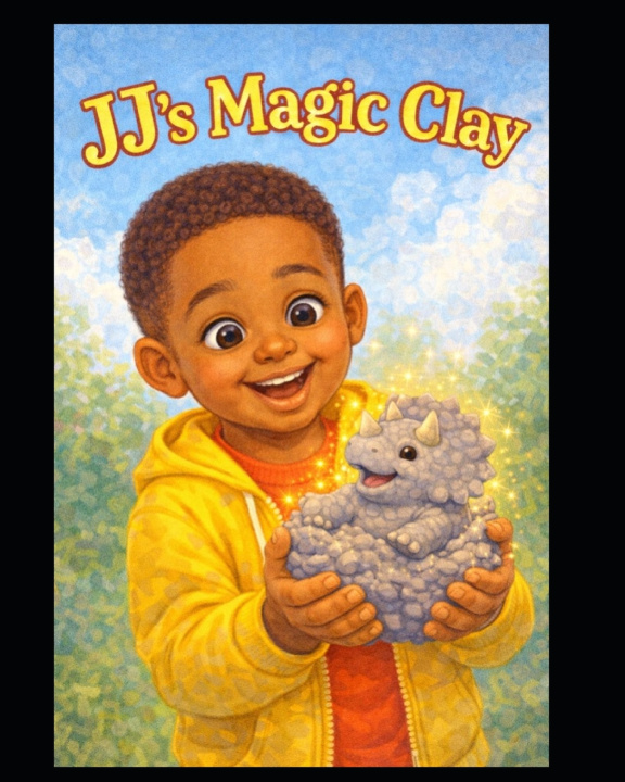 Boek JJ's Magic Clay PatilloJJ loves to draw and play with...