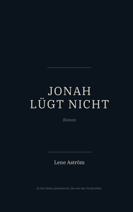 Libro Jonah lügt nicht Lene Aström