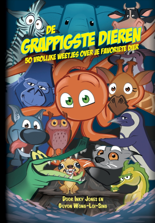 Libro De grappigste dieren Inky Jones