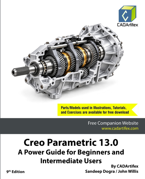 Książka Creo Parametric 13.0 CADArtifex