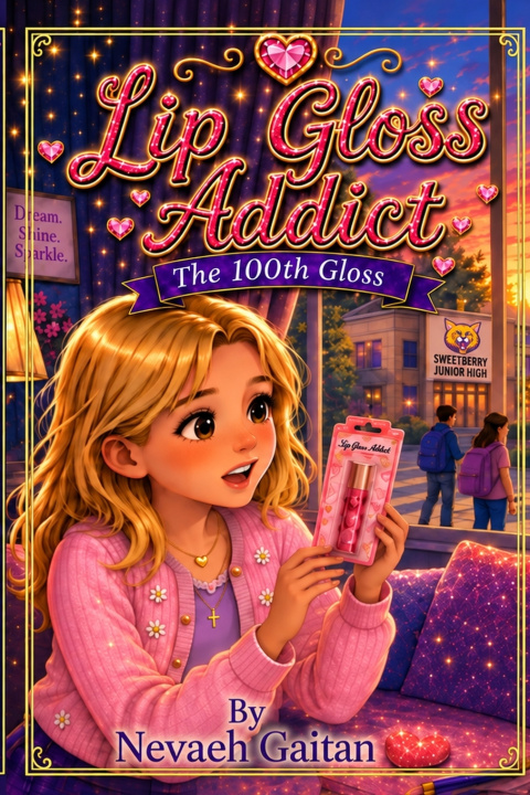 Kniha Lip Gloss Addict Nevaeh Gaitan