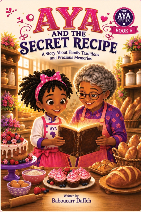 Carte Aya and the Secret Recipe Baboucarr Daffeh