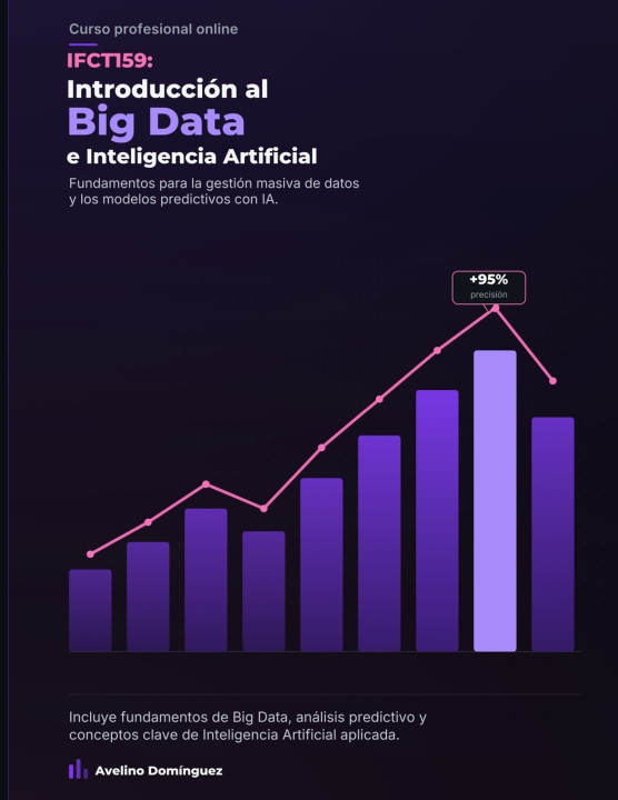 Kniha Introducción al Big Data e Inteligencia Artificial AVELINO DOMINGUEZ GONZALEZ