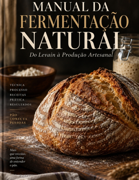 Książka Manual da Fermentação Natural Flávio Ferreira dos Santos