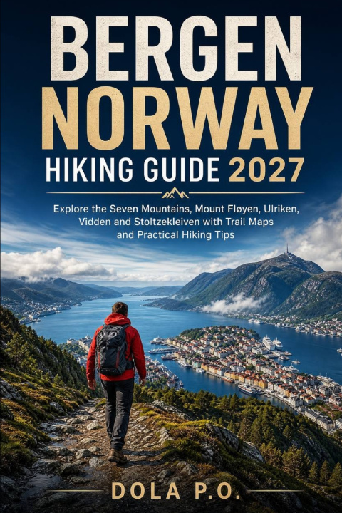 Książka Bergen Norway Hiking Guide 2027 DOLA P.O.