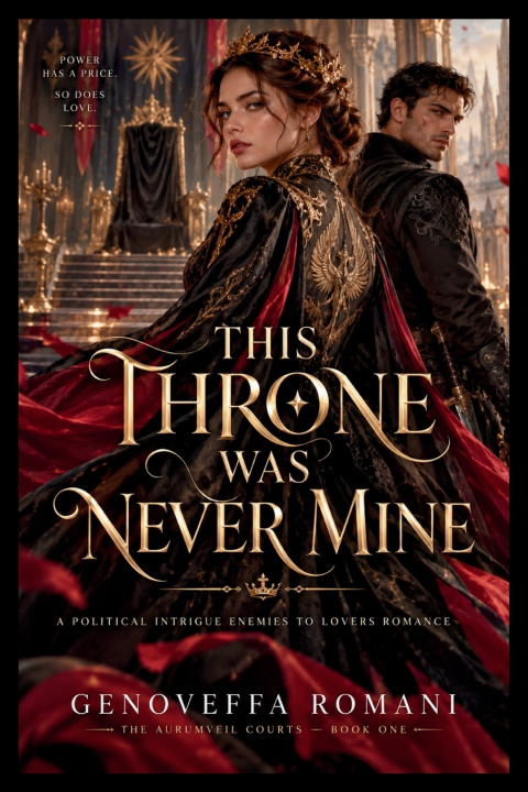 Kniha This Throne Was Never Mine Genoveffa Romani