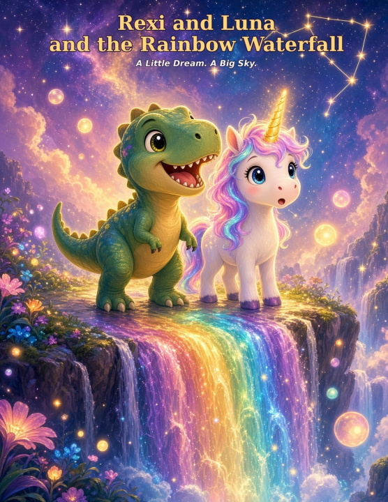 Książka Rexi and Luna and the Rainbow Waterfall B.H. Monti