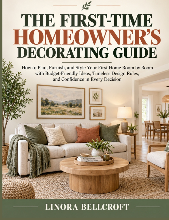 Kniha The First-Time Homeowner's Decorating Guide Linora Bellcroft