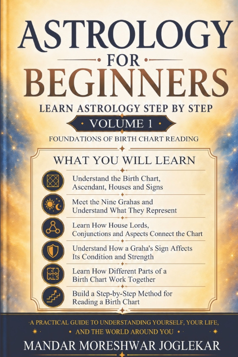 Kniha Astrology for Beginners - Volume 1 Mandar Moreshwar Joglekar