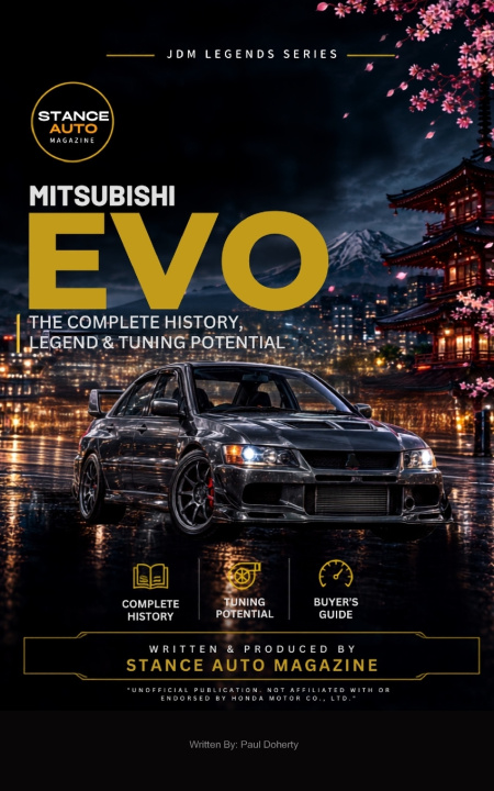 Kniha Mitsubishi EVO Paul Doherty