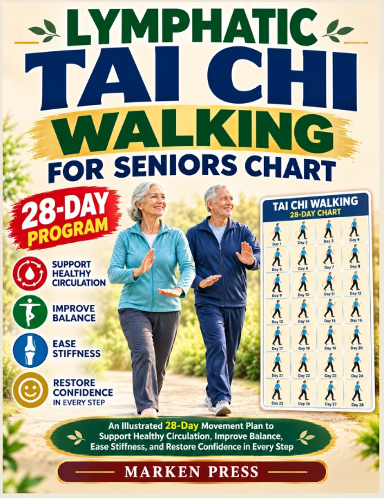 Kniha Lymphatic Tai Chi Walking for Seniors Chart Marken Press