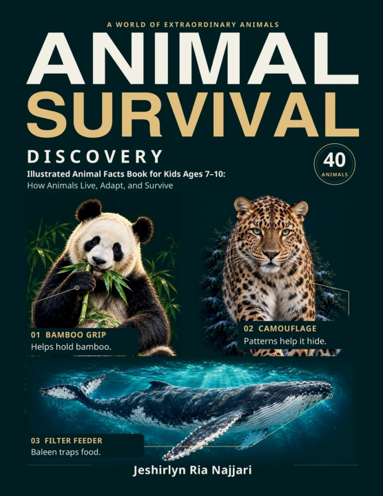 Libro Animal Survival Discovery Jeshirlyn Ria Najjari