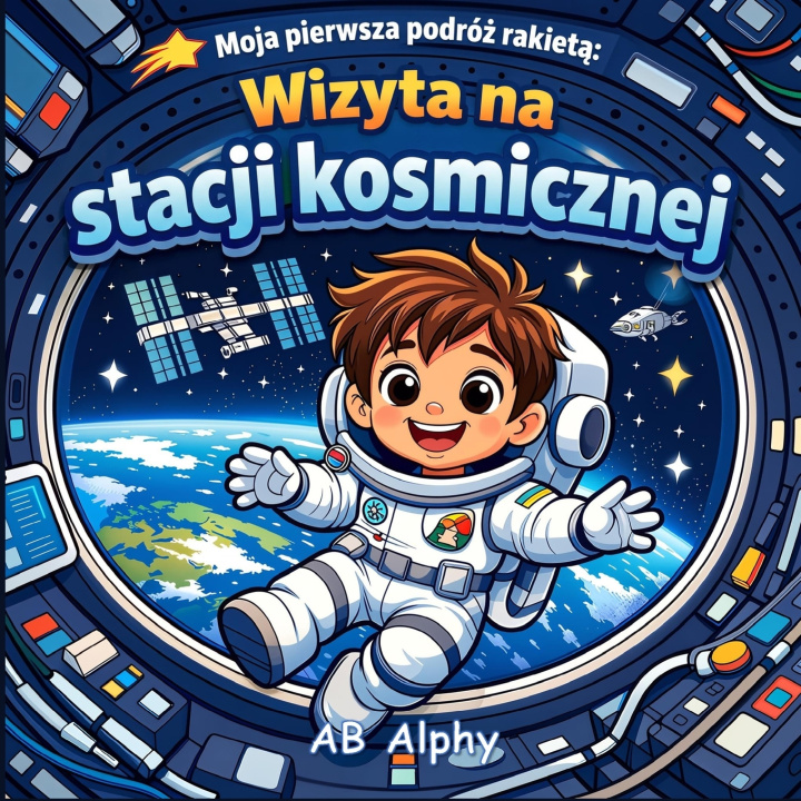 Livro Moja pierwsza podróż rakietą AB Alphy