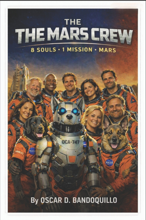 Książka THE MARS CREW OSCAR D BANDOQUILLO