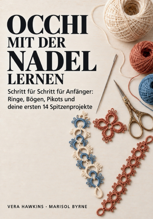 Kniha Occhi mit der Nadel lernen Vera Hawkins