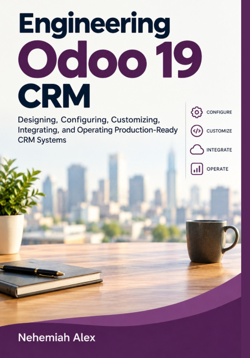 Kniha Engineering Odoo 19 CRM Nehemiah Alex