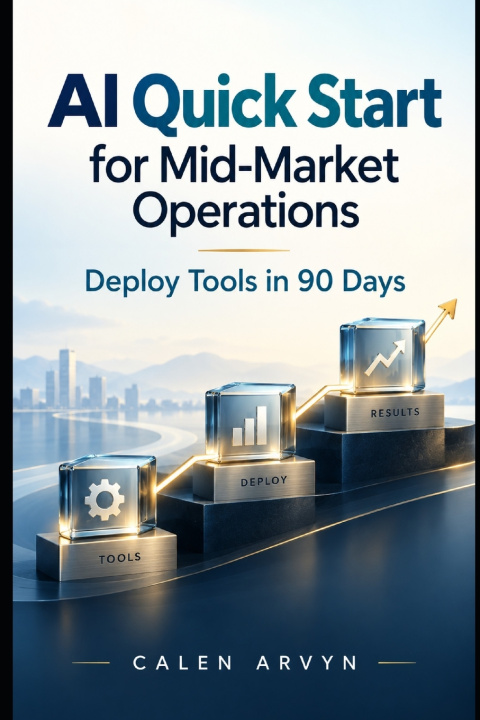 Kniha AI Quick Start for Mid-Market Operations Calen Arvyn