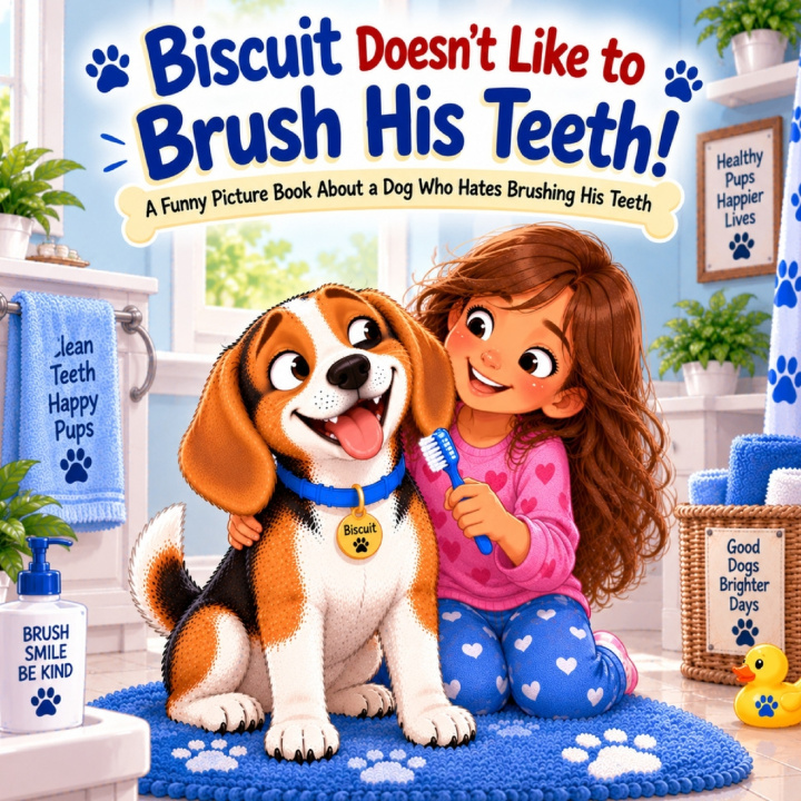 Βιβλίο Biscuit Doesn't Like To Brush His Teeth! Martina Jackson