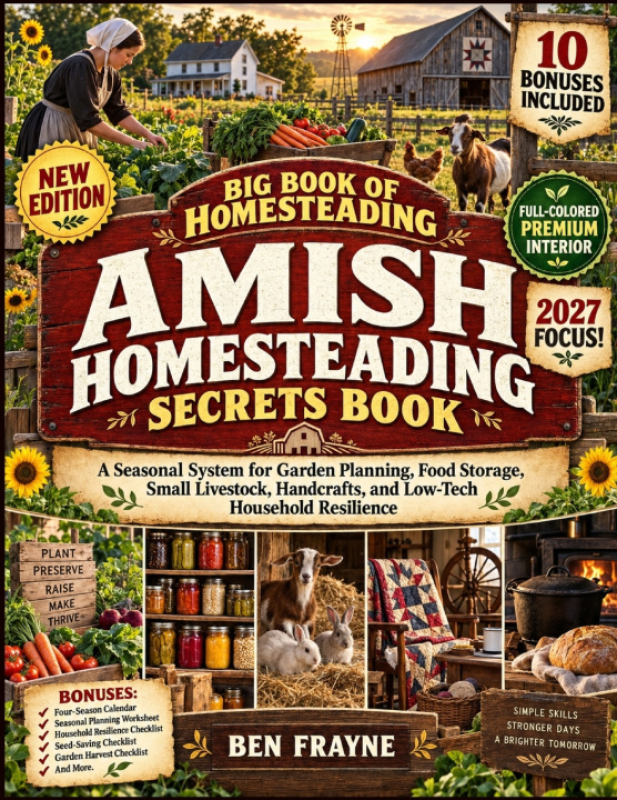 Knjiga AMISH HOMESTEADING SECRETS BOOK BEN FRAYNE
