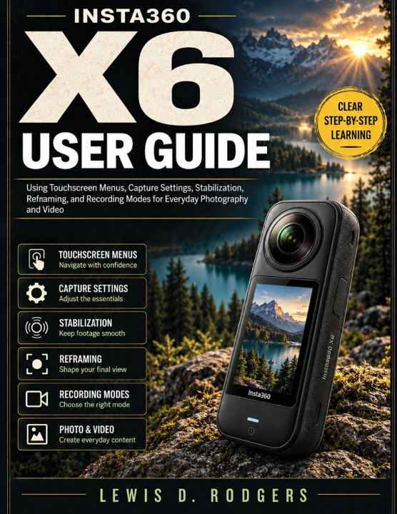 Βιβλίο Insta360 X6 User Guide Lewis D. Rodgers