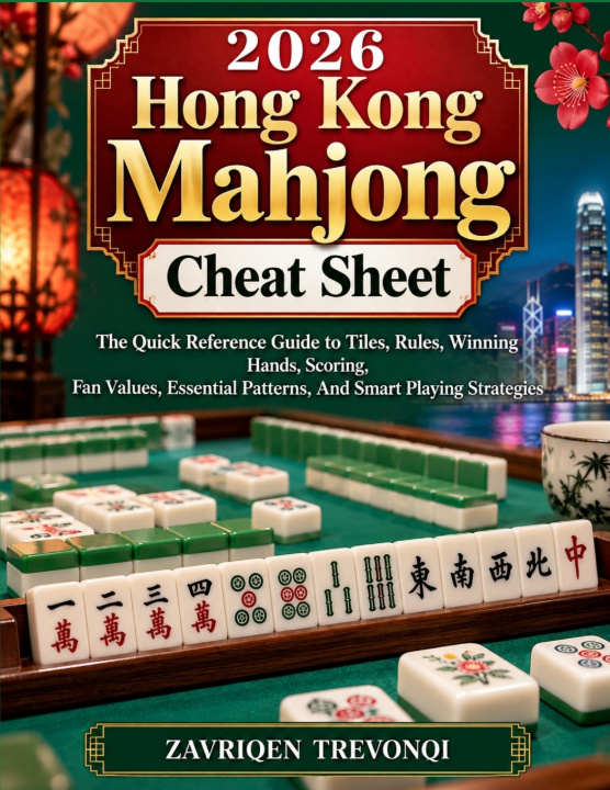 Książka 2026 Hong Kong Mahjong Cheat Sheet Zavriqen Trevonqi