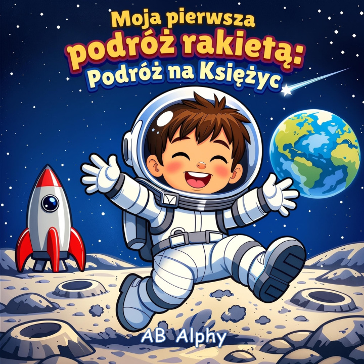 Książka Moja pierwsza podróż rakietą AB Alphy