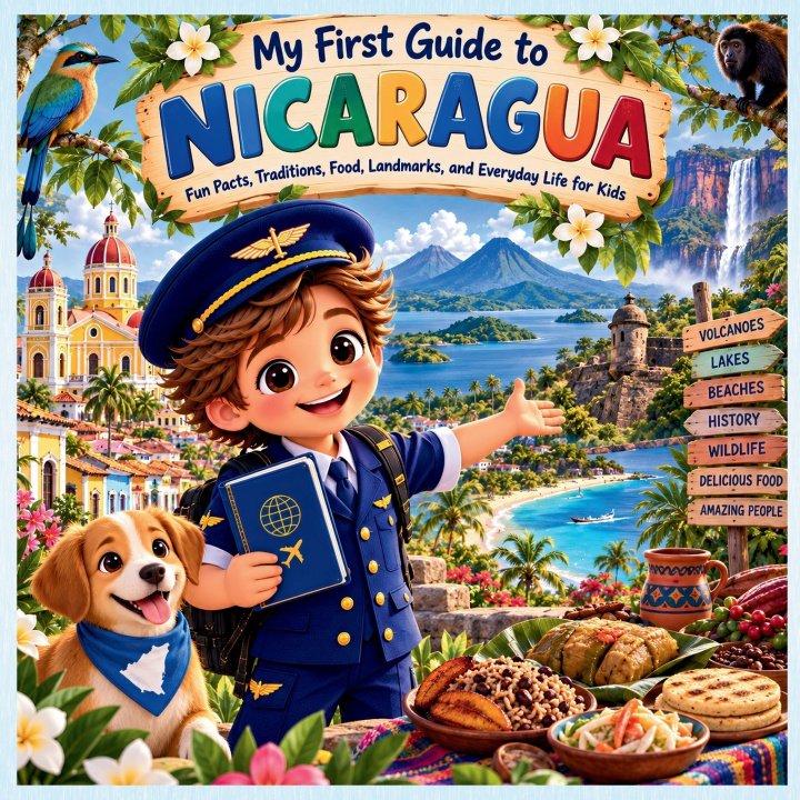 Książka My First Guide to Nicaragua Eszpe Publications