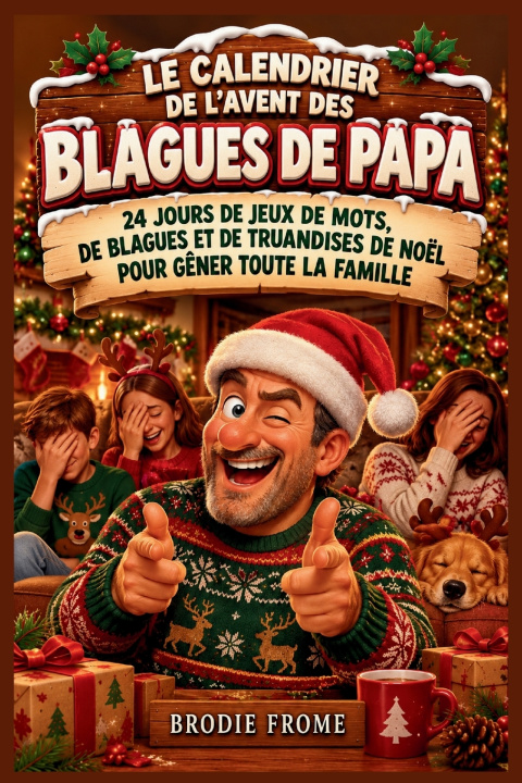 Libro LE CALENDRIER DE L'AVENT DES BLAGUES DE PAPA BRODIE FROME