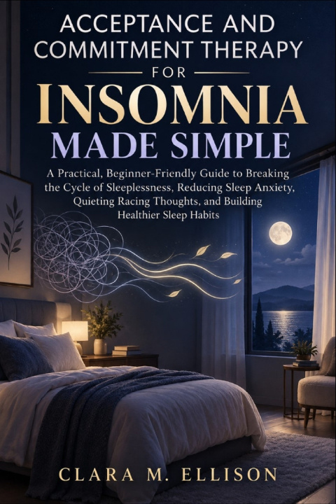 Livro Acceptance and Commitment Therapy for Insomnia Made Simple Clara M. Ellison