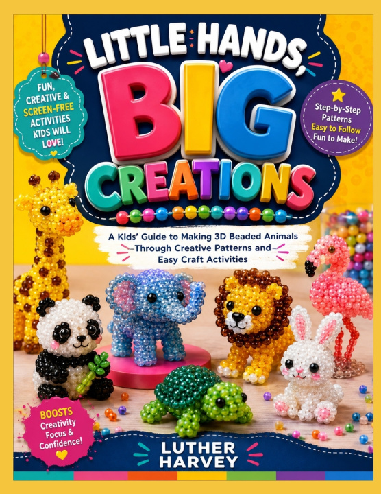 Kniha LITTLE HANDS, BIG CREATIONS LUTHER HARVEY