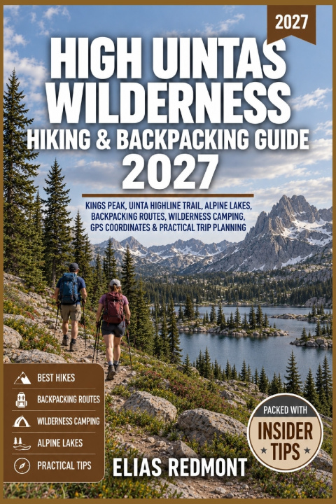 Knjiga High Uintas Wilderness Hiking & Backpacking Guide 2027 Elias Redmont