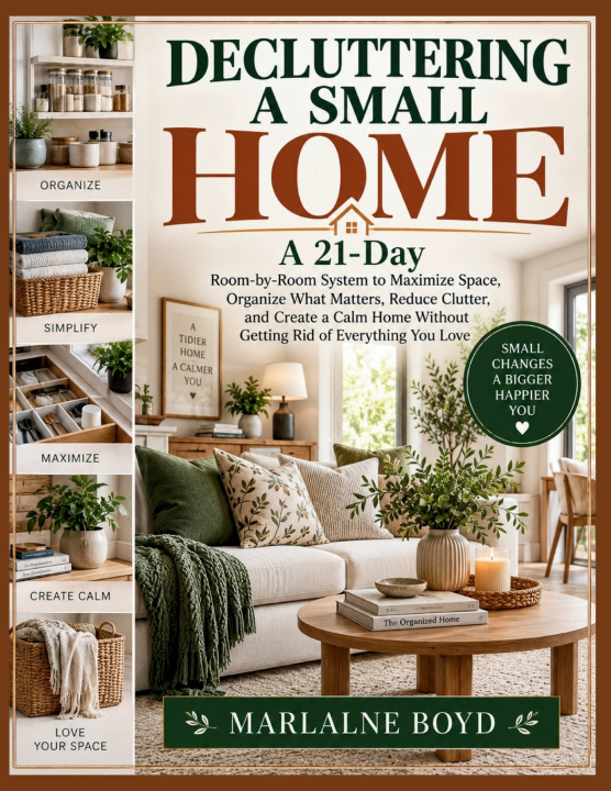 Carte DECLUTTERING A SMALL HOME MARLALNE BOYD